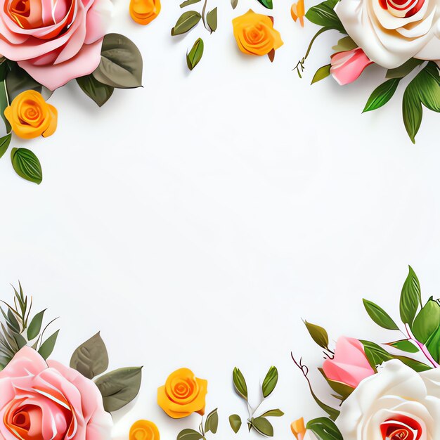 A Minimal Floral Flowers Background Peach colours Floral backdrop