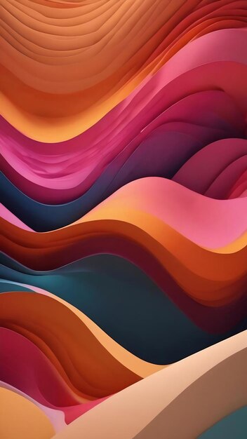 Minimal geometric abstract background design with repetition and textured wave pattern