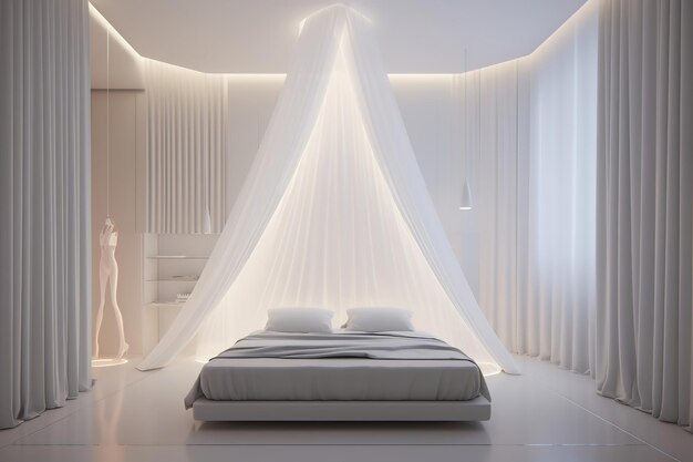 minimal interior design modern bedroom