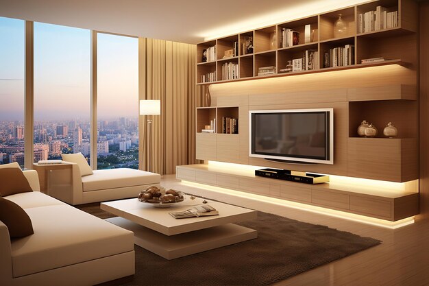 minimal interior design modern living room