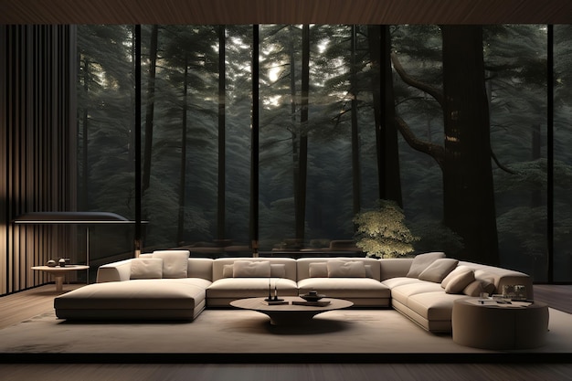 minimal interior design modern living room