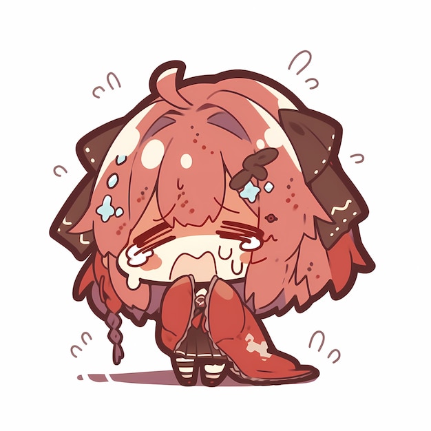 Crying girl gacha edit