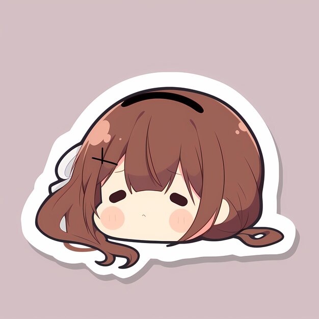 Anime Menhera chan sad why | Sticker