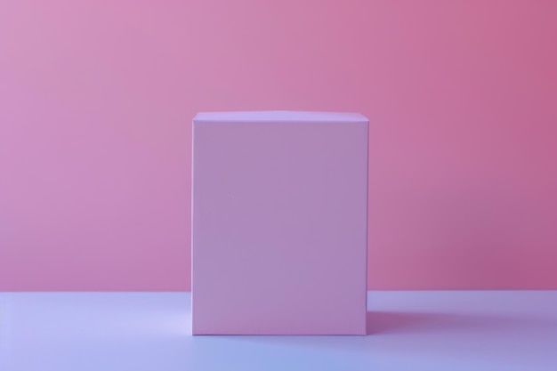 Minimal lilac and pink color gradient on cardboard texture background