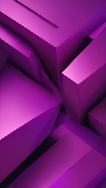 Minimal modern abstract 3d background with purple color