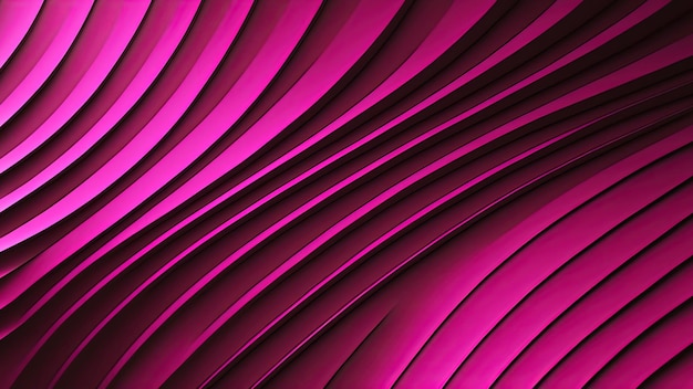 Minimal monochromatic magenta wavy pattern background