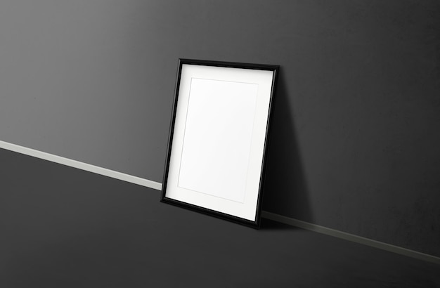Minimal photo png frame mockup transparent design