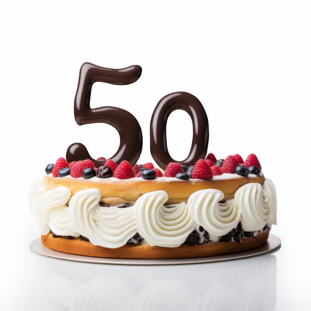 Photo minimal retouching cake with 85th birthday candle