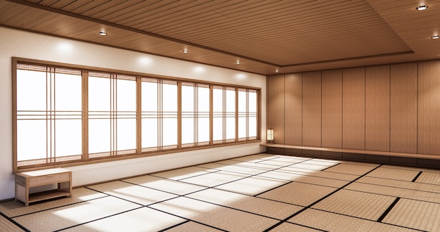 The Minimal room japanese style design