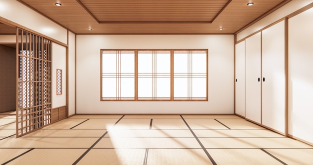 The Minimal room japanese style design