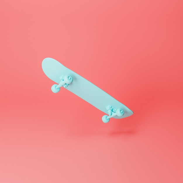 Photo minimal skateboard