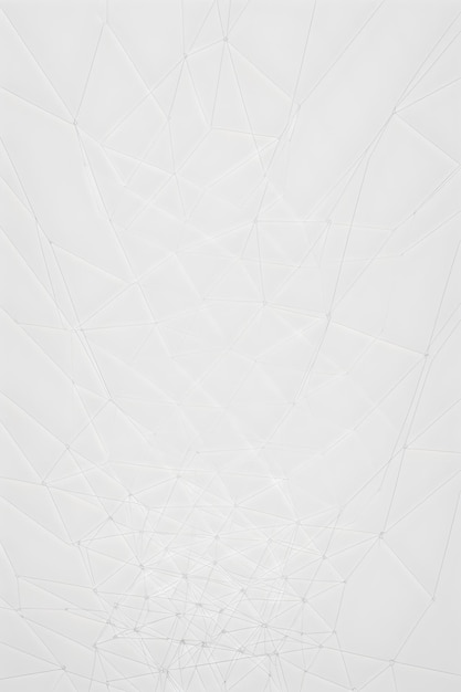 Photo minimal wireframe white abstract background