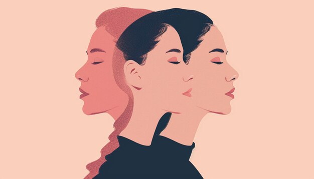 Minimal Womens Day poster design