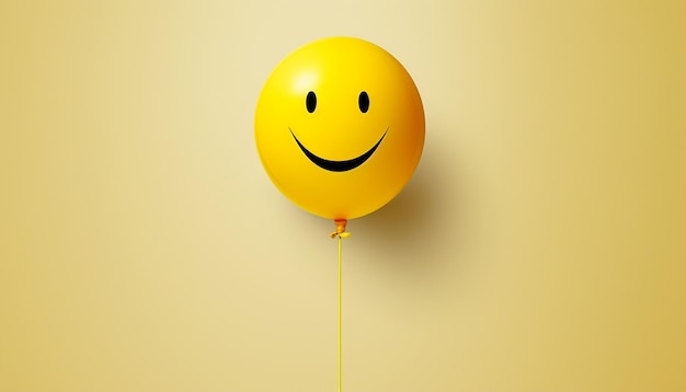 Minimal World smile day poster design