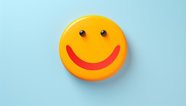 Minimal world smile day poster design