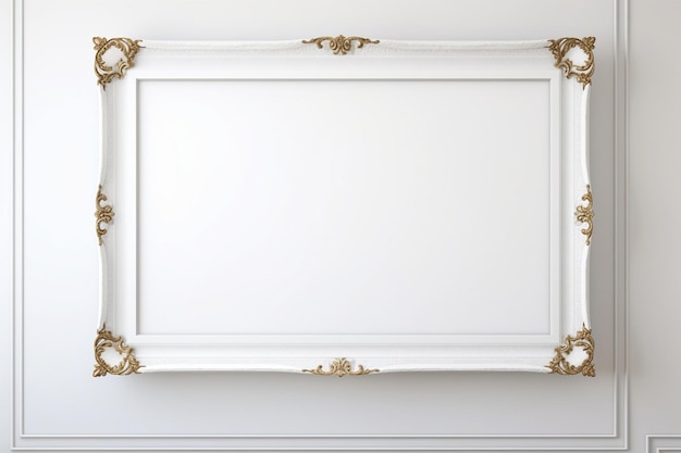 Minimale blanco leeg frame mockups