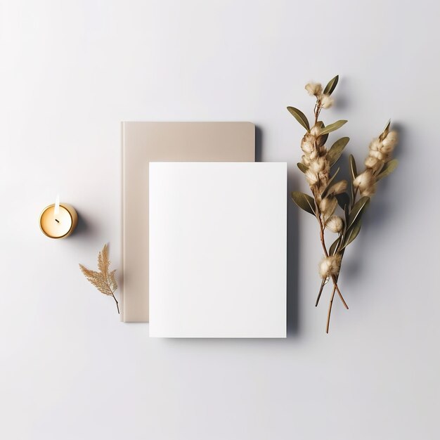 Minimale mockup-achtergrond voor productpresentatie