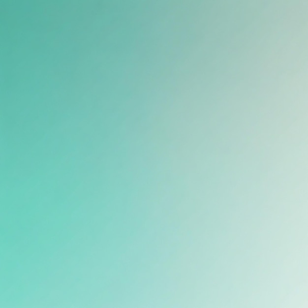 Photo minimalist abstract mint color gradient light background