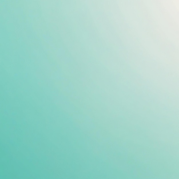 Minimalist Abstract Mint Color Gradient Light Background