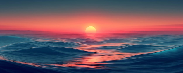 Photo minimalist abstract sunsets color blocks tranquil wallpaper