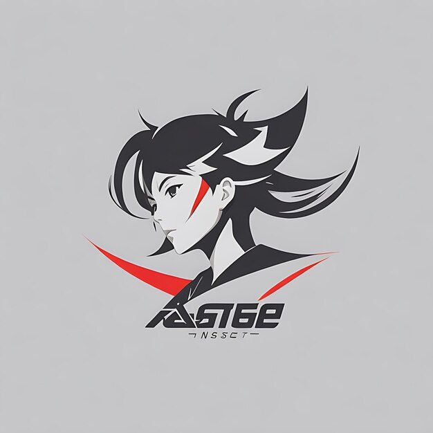 Photo minimalist anime streaming logo