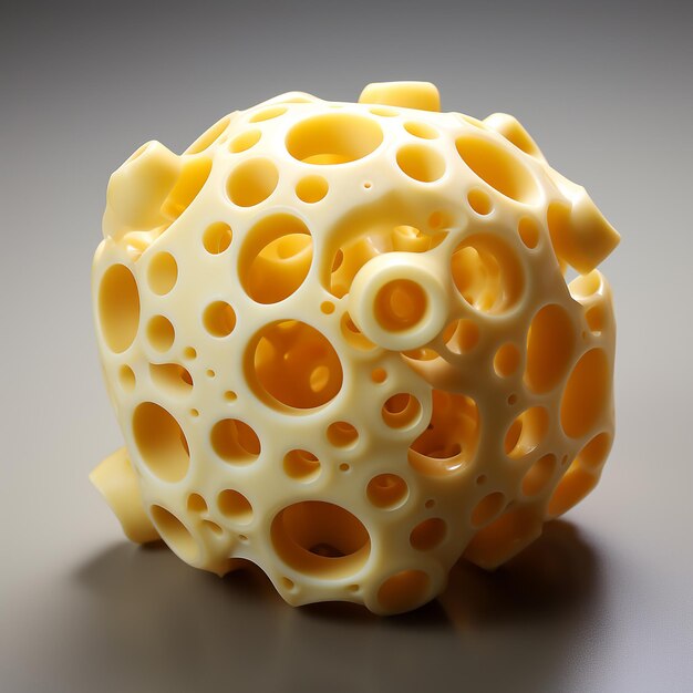 minimalist_art_of_a_single_dodecahedron_of_cheese_with