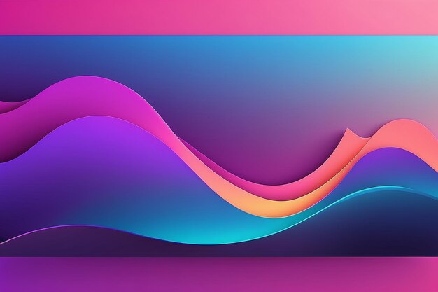 Minimalist background gradient design style