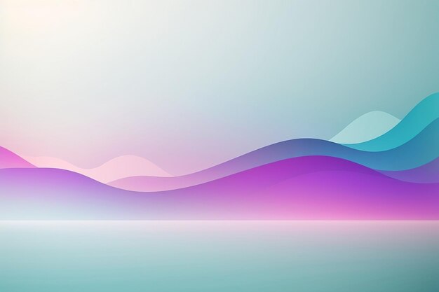 Minimalist background gradient design style