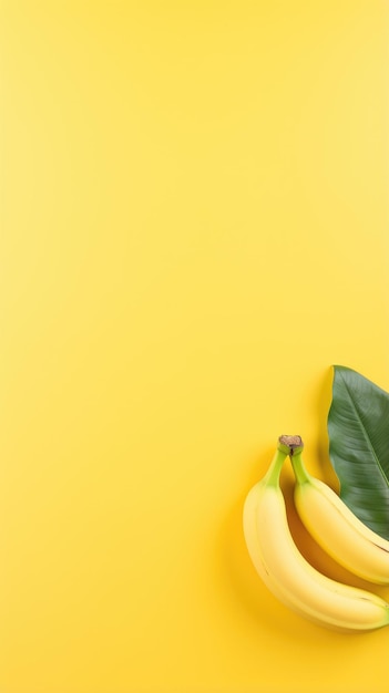 Photo minimalist banana background