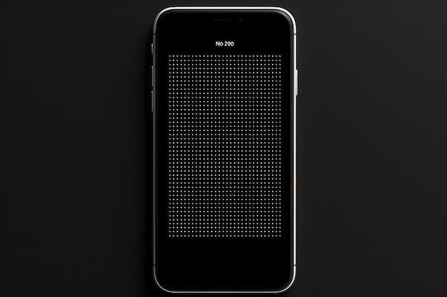 Photo minimalist black dotted grid iphone wallpaper enhance your background with a clean and modern touch