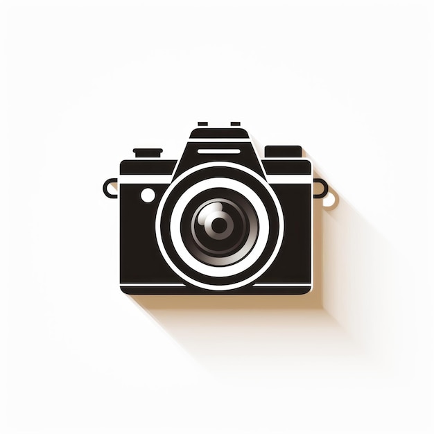 Minimalist Camera Illustration