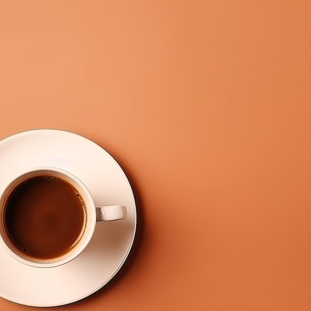 Minimalist coffee background