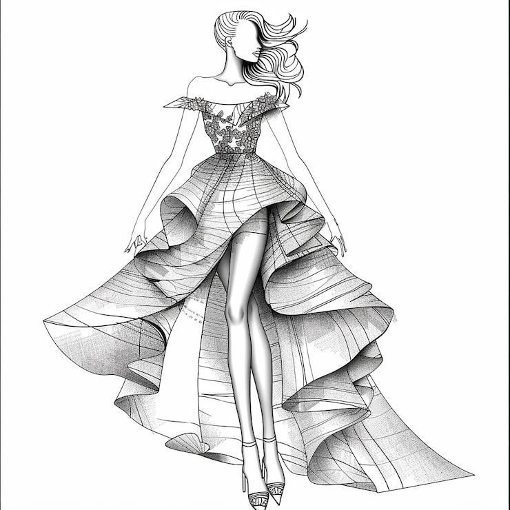 Photo a minimalist coloring page clean no shadow no shading no detail no color only black cleared line