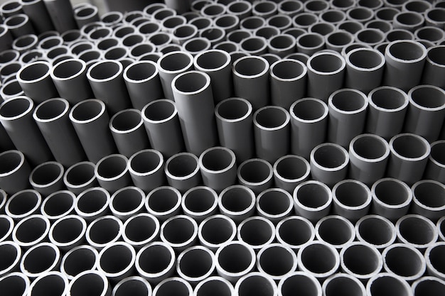 Minimalist construction pvc pipes assortment