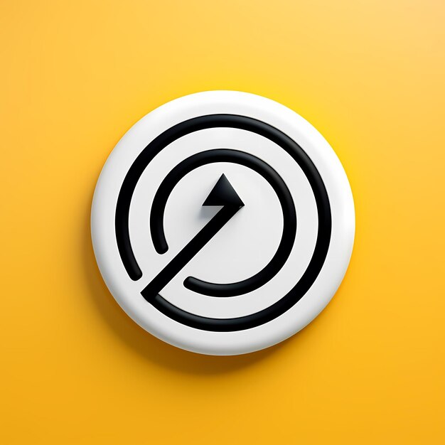 Photo minimalist convergence pictogram symbolizing junction on iphone icon with simple lines