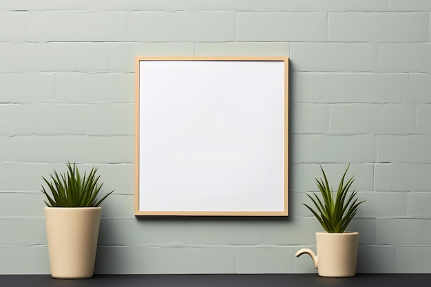 Minimalist Design Poster Mockup Template