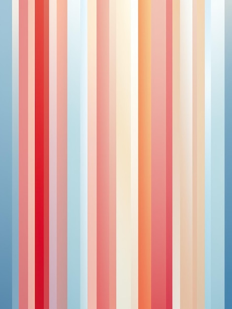 Minimalist Graphic Art Design in Pastel Colors AI Generated 3D Image