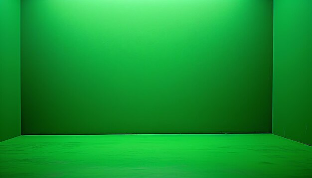 Photo minimalist green background