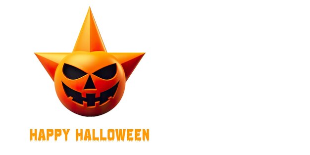 Foto logo minimalista di halloween