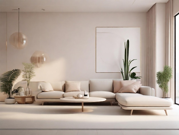 Minimalist interior design focus on the details and aesthetics of the space