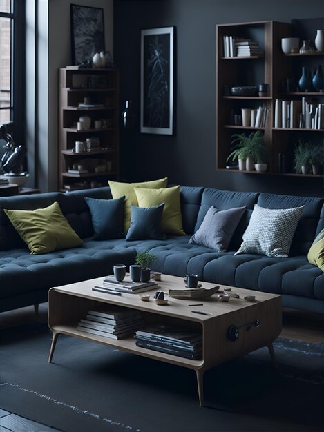 Premium AI Image | minimalist interior design and modern furniture