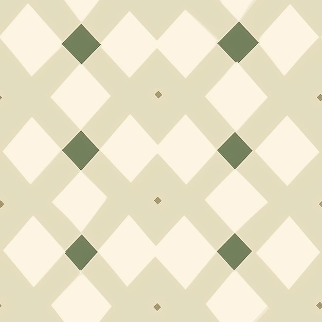 Minimalist Ivory Argyle Polkadot Vector Art