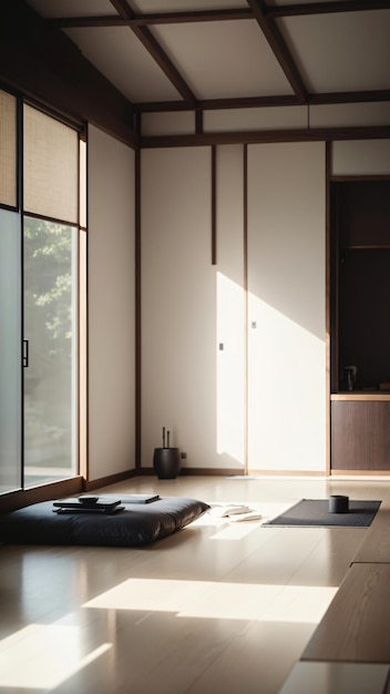 Minimalist japan room