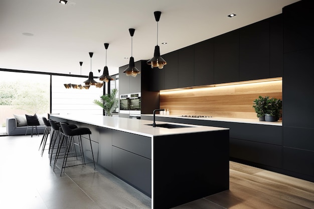 Minimalist Kitchen Designs Modern Clean and FunctionalxA