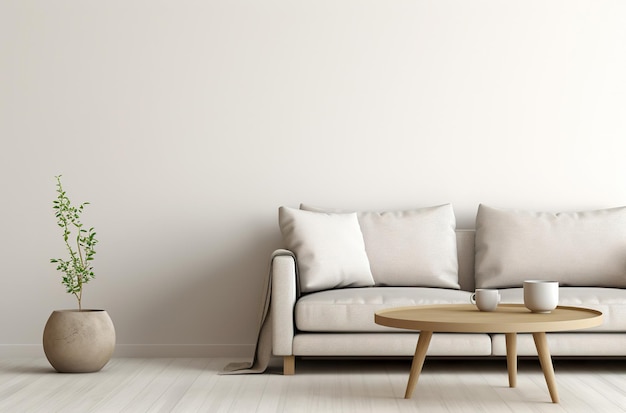 Photo minimalist living room