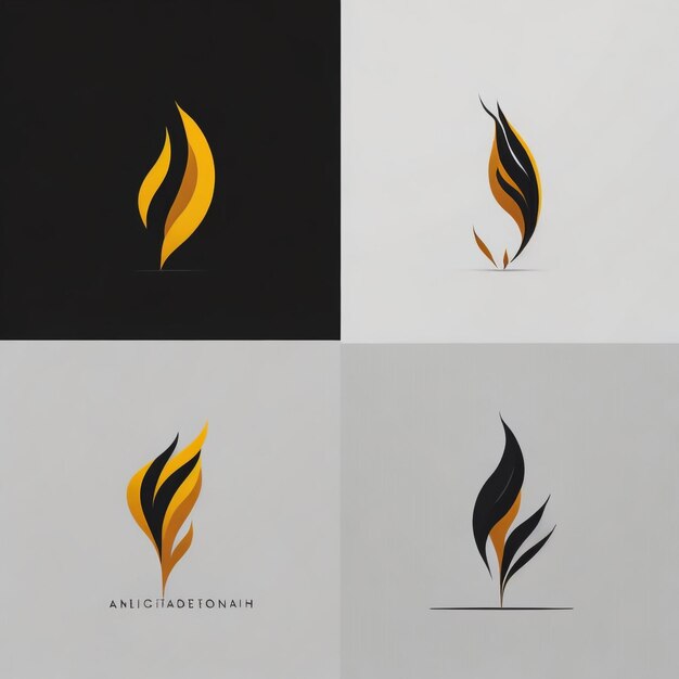 Photo minimalist logo design