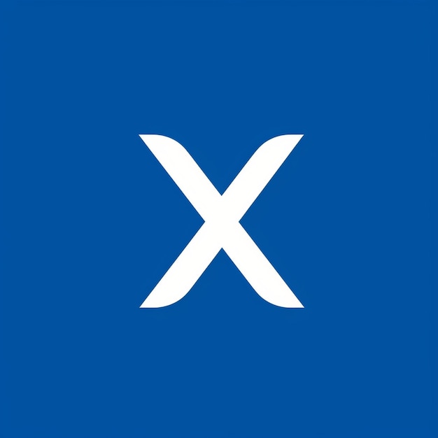 Foto un logo minimalista