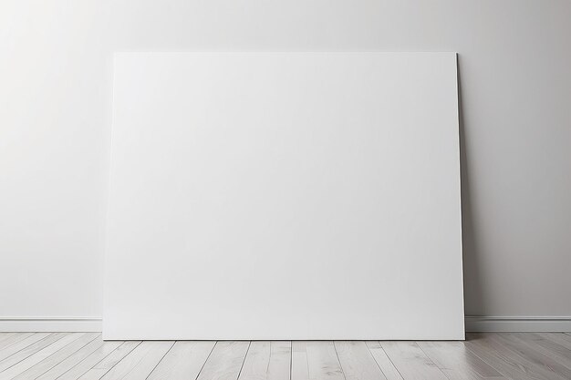 Minimalist Mockup with blank white space for placing your design