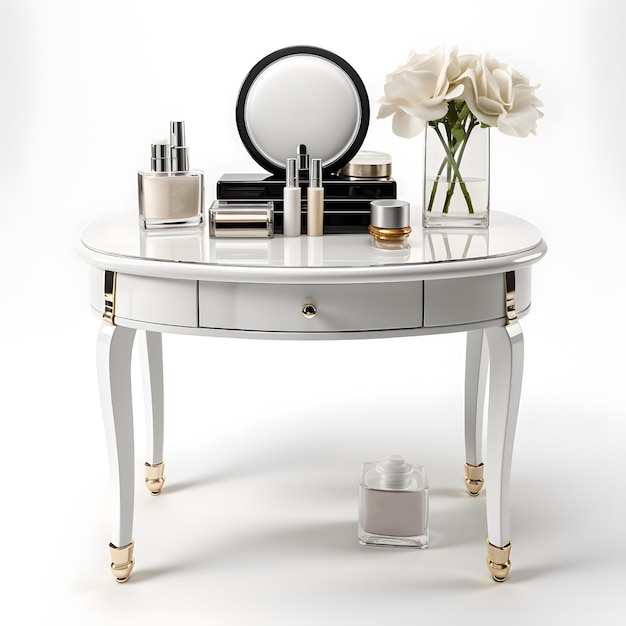 Foto tavolo da abbigliamento moderno minimalista per interni eleganti
