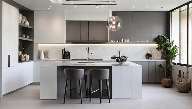 minimalist modern kitchen